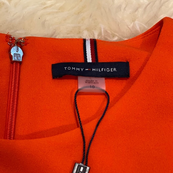 Tommy Hilfiger Orange Cropped Jumpsuit | 10 - Picture 4 of 9